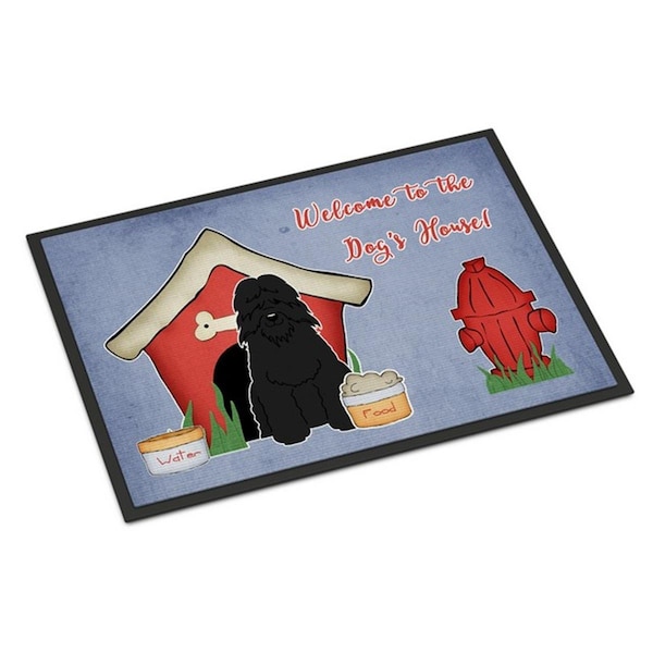 Carolines Treasures Dog House Collection Bouvier Des Flandres Indoor or Outdoor Mat, 18 x 0.25 x 27 in. BB2828MAT - main